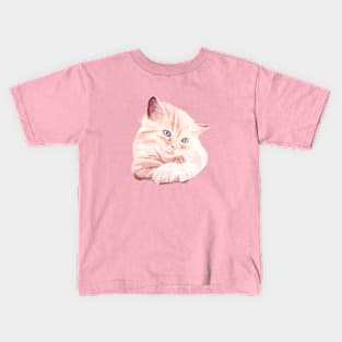 Dotted kitty Kids T-Shirt